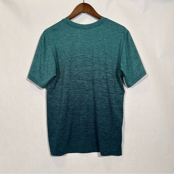 2 for$15 BCG Teal Ombre Short Sleeve Tee Shirt - Picture 2 of 8